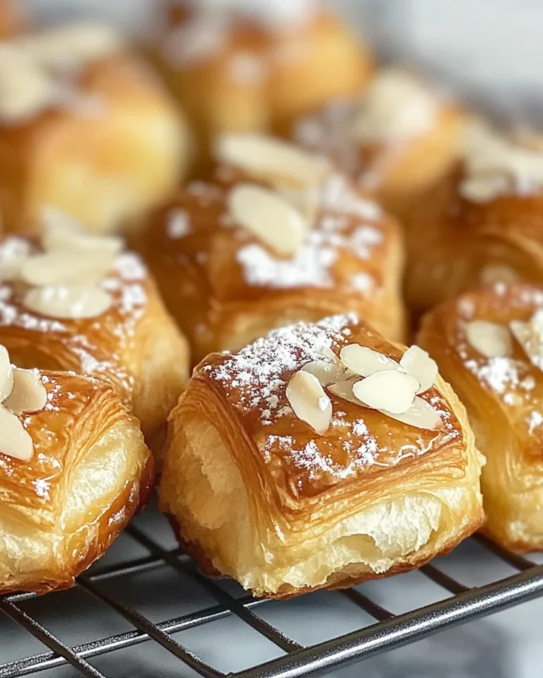 Almond Croissant Bites Delight