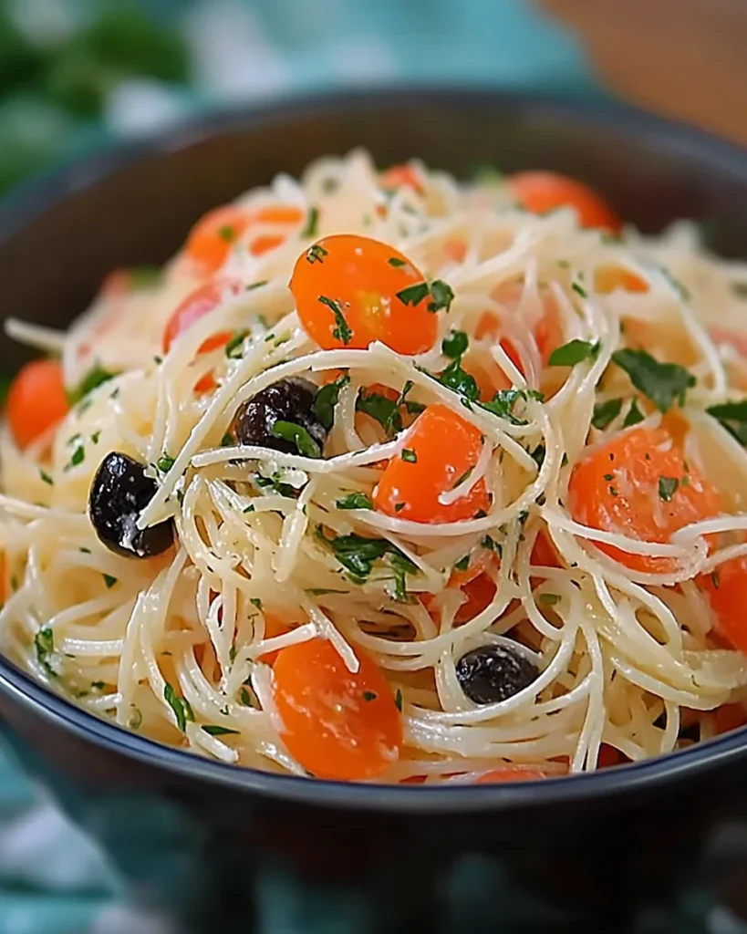 Angel Hair Pasta Salad