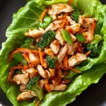 Asian Turkey Lettuce Wraps