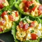 BLT Egg Salad Lettuce Wraps