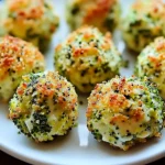 Baked Broccoli Cheese Balls