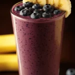 Banana Blueberry Smoothie Easy