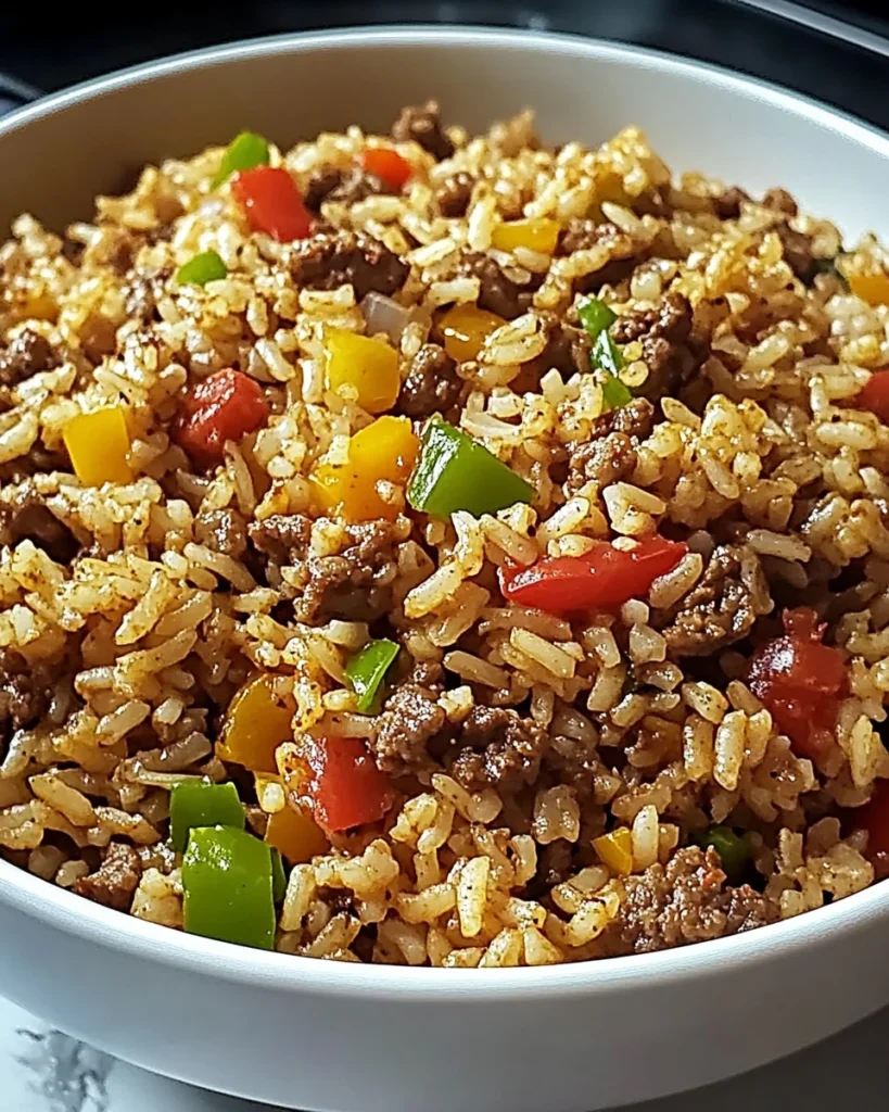 Beef Dirty Rice