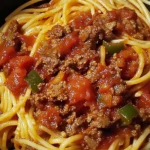 Beef Tomato Pasta