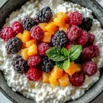 Berry Cottage Cheese Salad