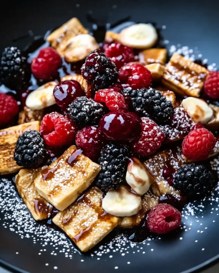 Berry Dessert Nachos Twist