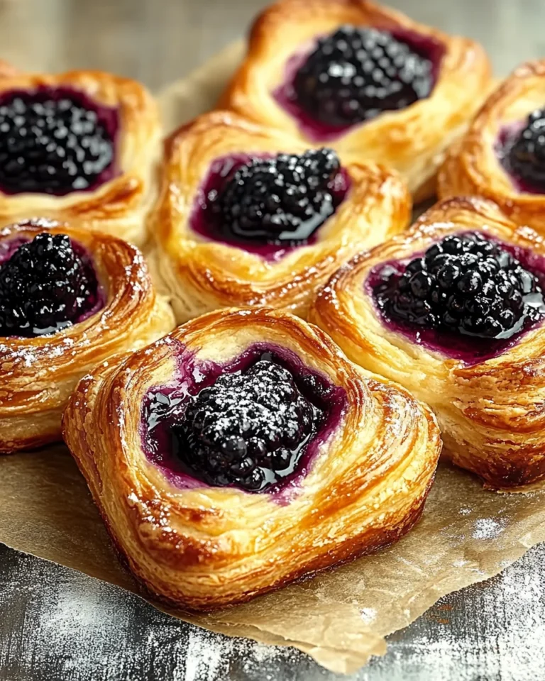 Blackberry Cream Cheese Danish