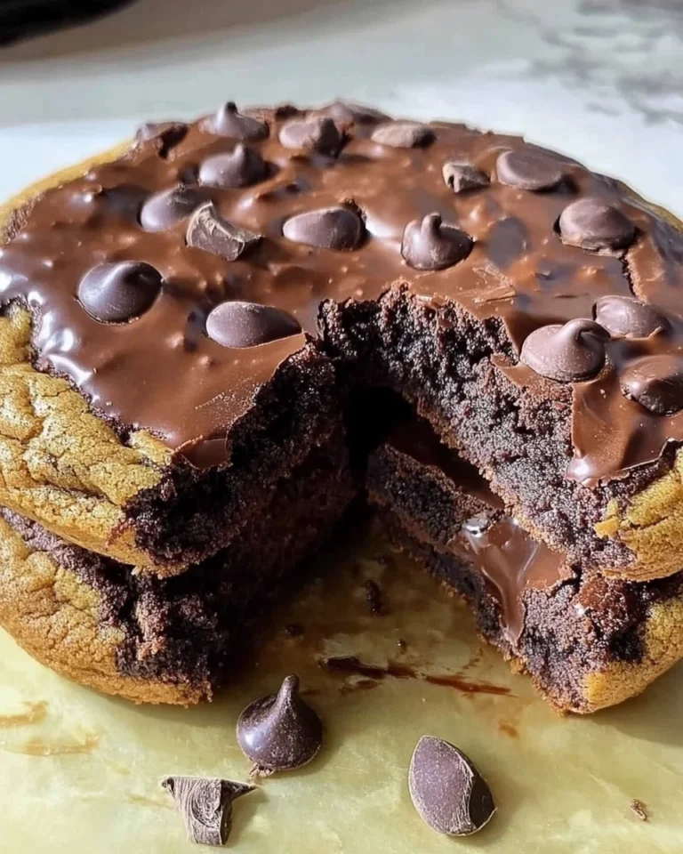 Brownie Stuffed Chocolate Cookies