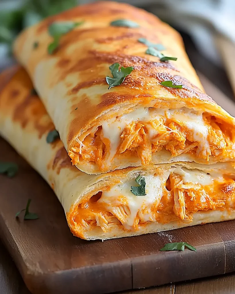 Buffalo Chicken Strombolis