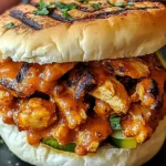 Cajun Chicken Sloppy Joes