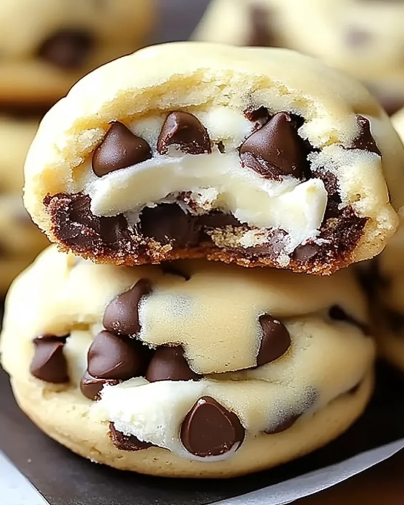 Cheesecake Chocolate Chip Cookies