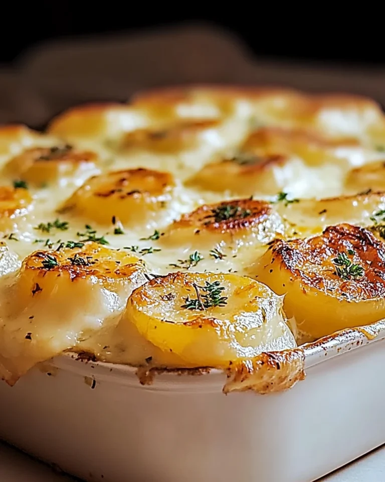 Cheesy Herb-Infused Potato Bake