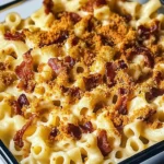 Cheesy Turkey Turkey Bacon Cavatappi