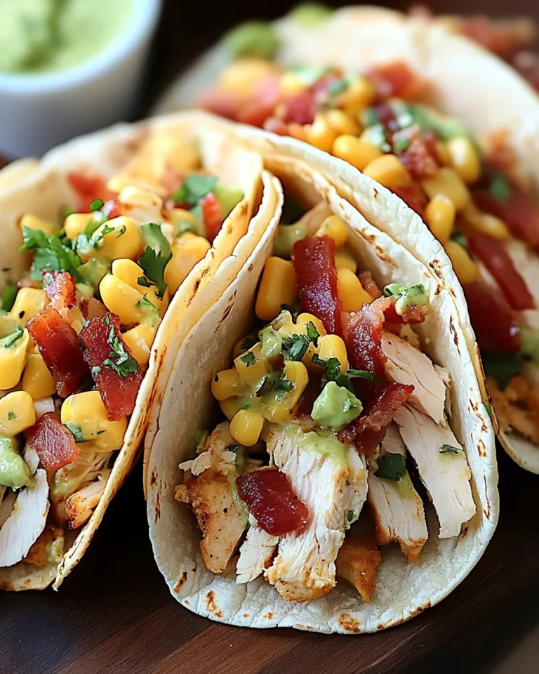 Chicken Turkey Turkey Bacon Ranch Tacos
