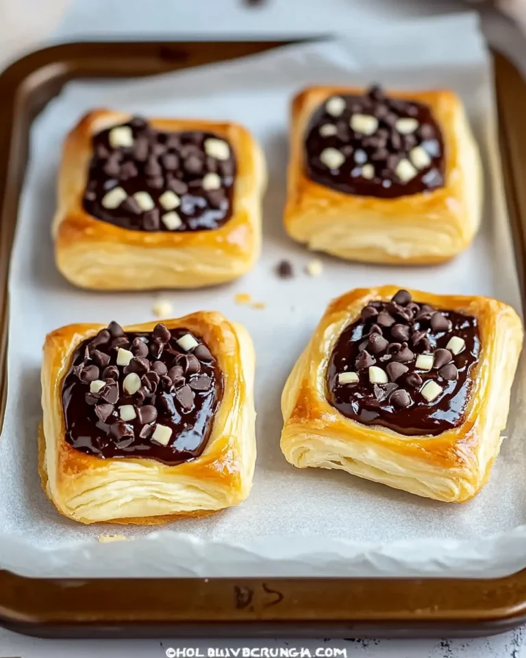 Chocolate Cream Cheese Danish