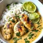 Coconut Lime Chicken Dish