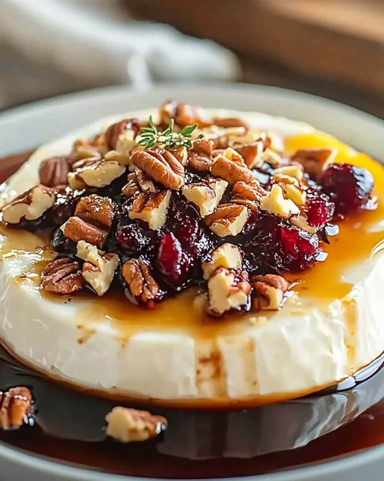 Cranberry Pecan Baked Brie