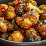 Crispy Cauliflower Golden Edges