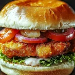 Crispy Fried Cod Sandwich