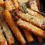 Crispy Parmesan Carrots