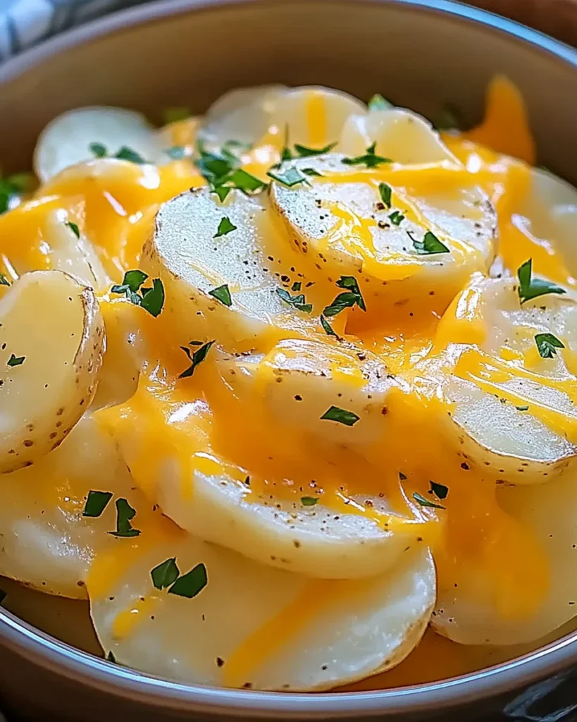 Crockpot Cheesy Potatoes Recipe