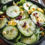 Crunchy Cucumber Cheese Snack