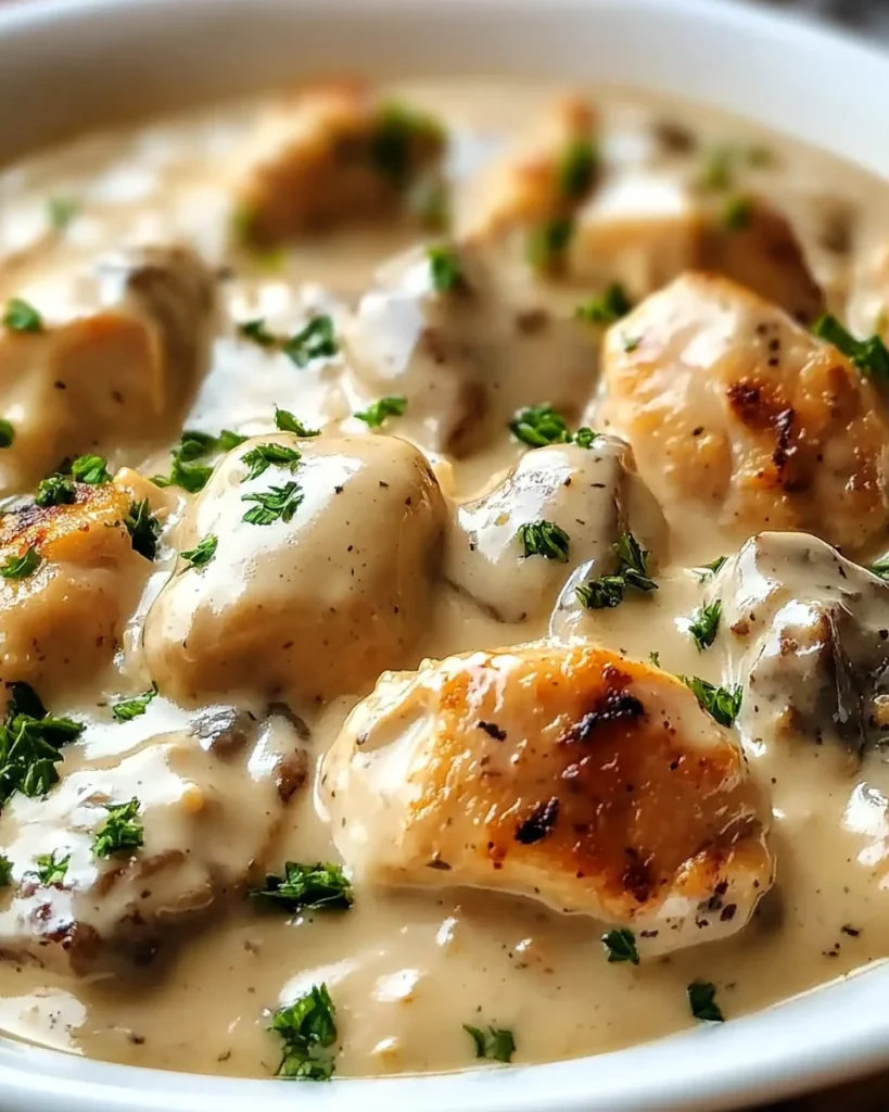 Dijon Chicken Creamy Sauce