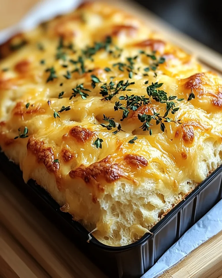 Easy cheesy homemade bread