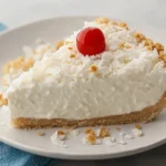 Easy no-bake coconut pie