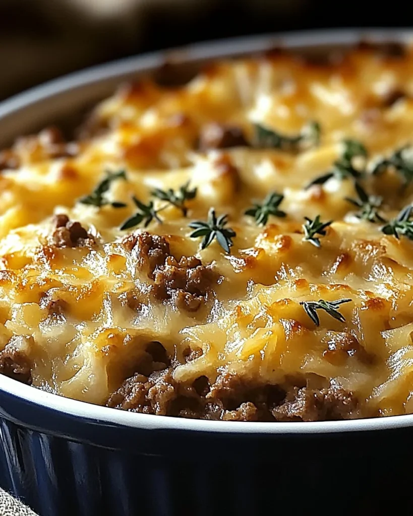 French Onion Ground Beef