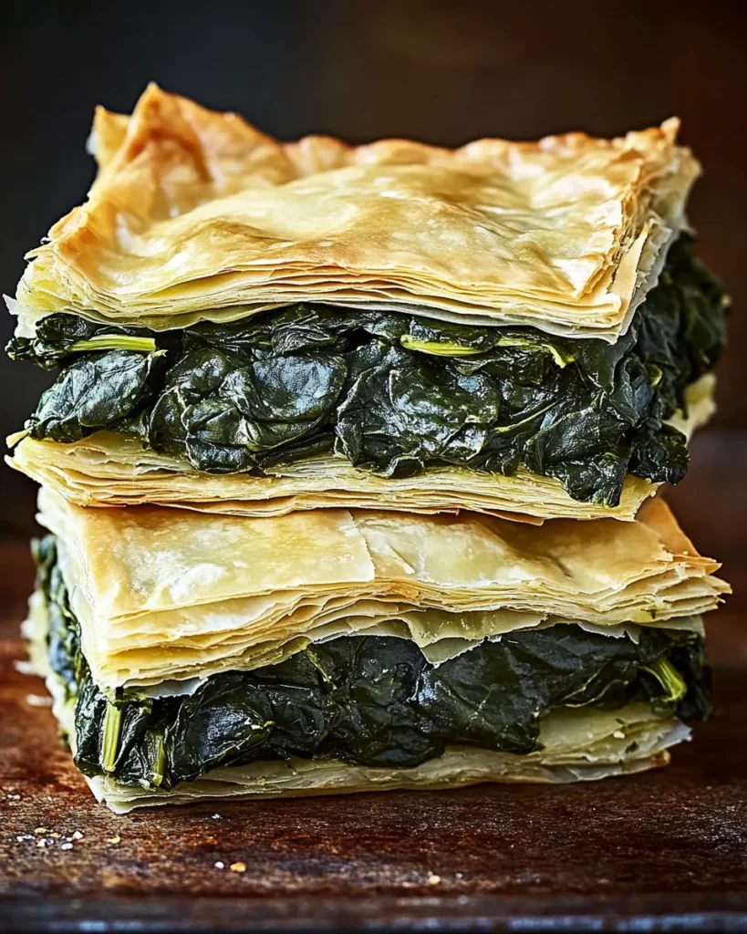Greek Spinach Pie Spanakopita