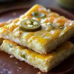 Green Chile Cheese Squares