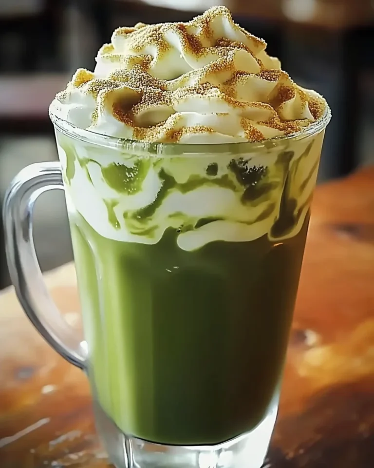 Iced Brown Sugar Matcha Latte