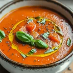 Keto Tomato Soup Bowl