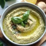 Lemon Basil Hummus