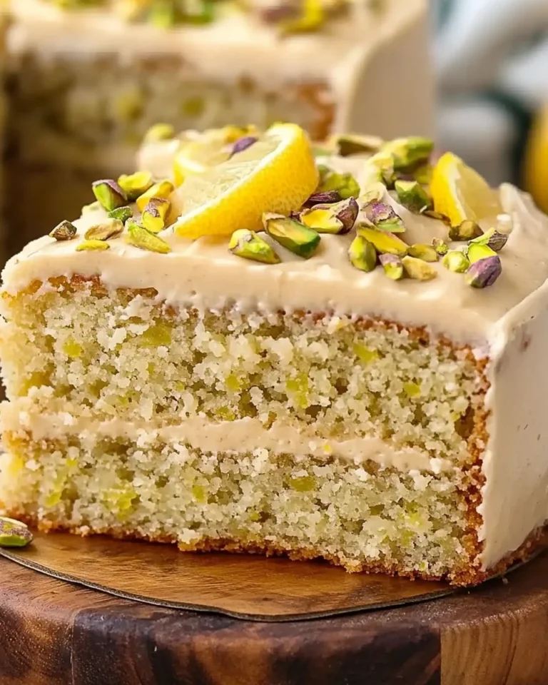 Lemon Pistachio Cake