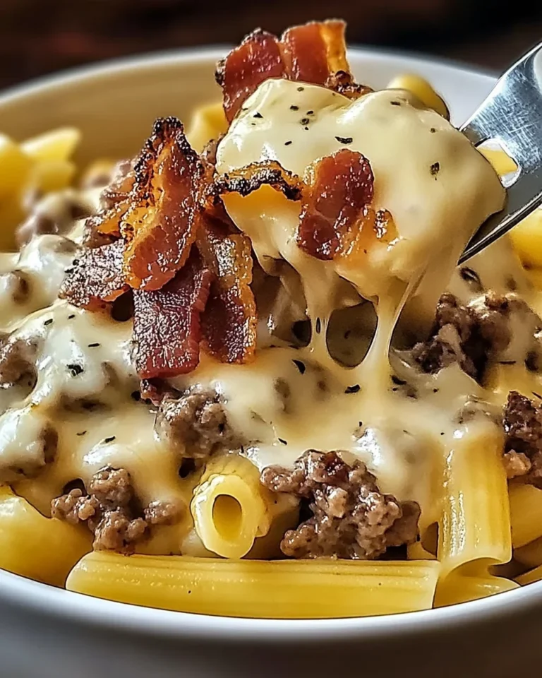 Loaded Turkey Turkey Bacon Cheeseburger Pasta
