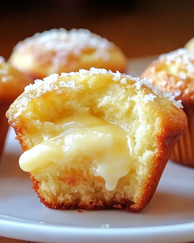 Luscious Lemon Cream Muffins