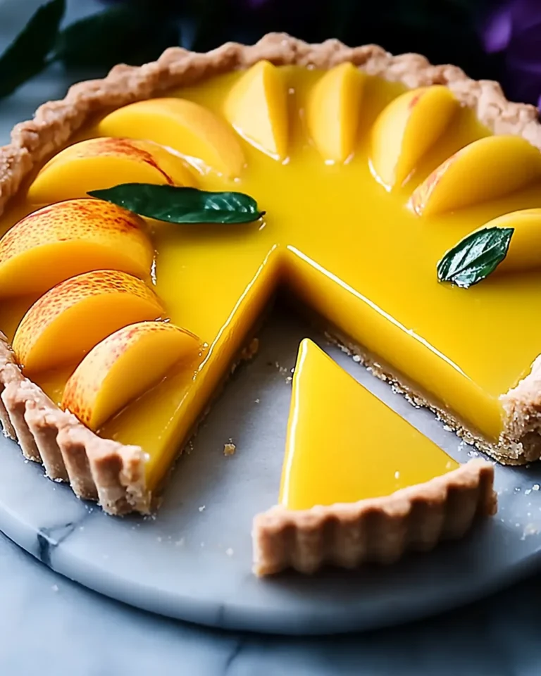 Mango Curd Tart