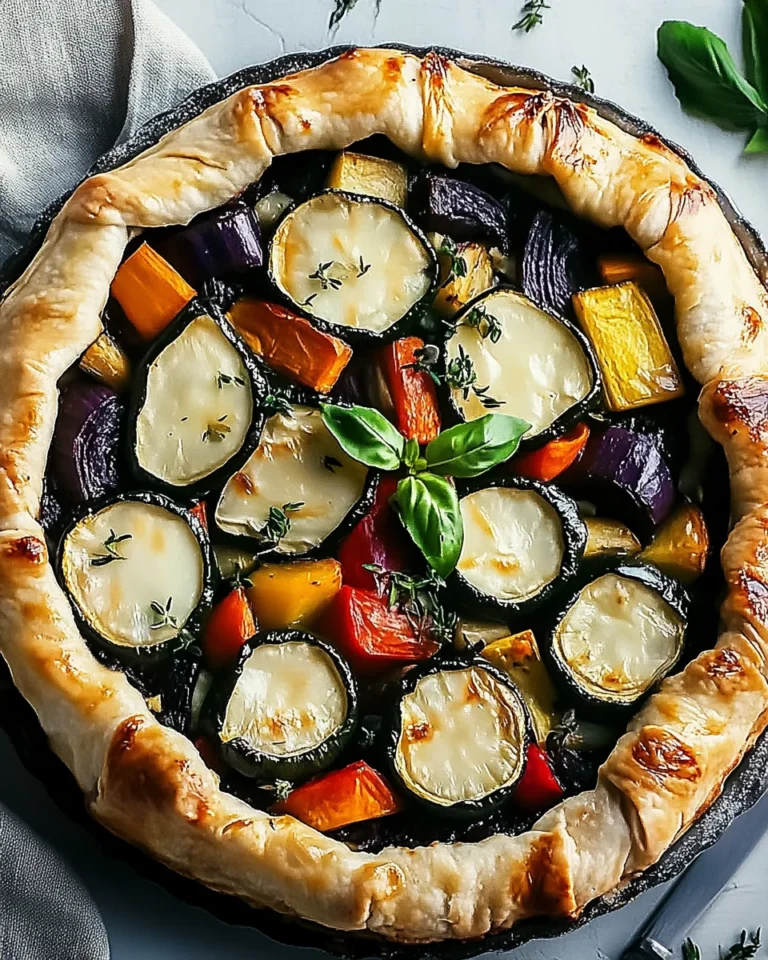 Mediterranean Vegetable Galette