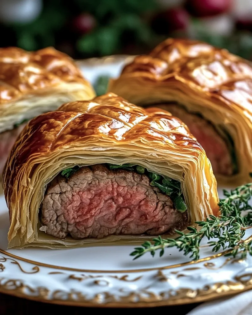 Mini Beef Wellington Portions