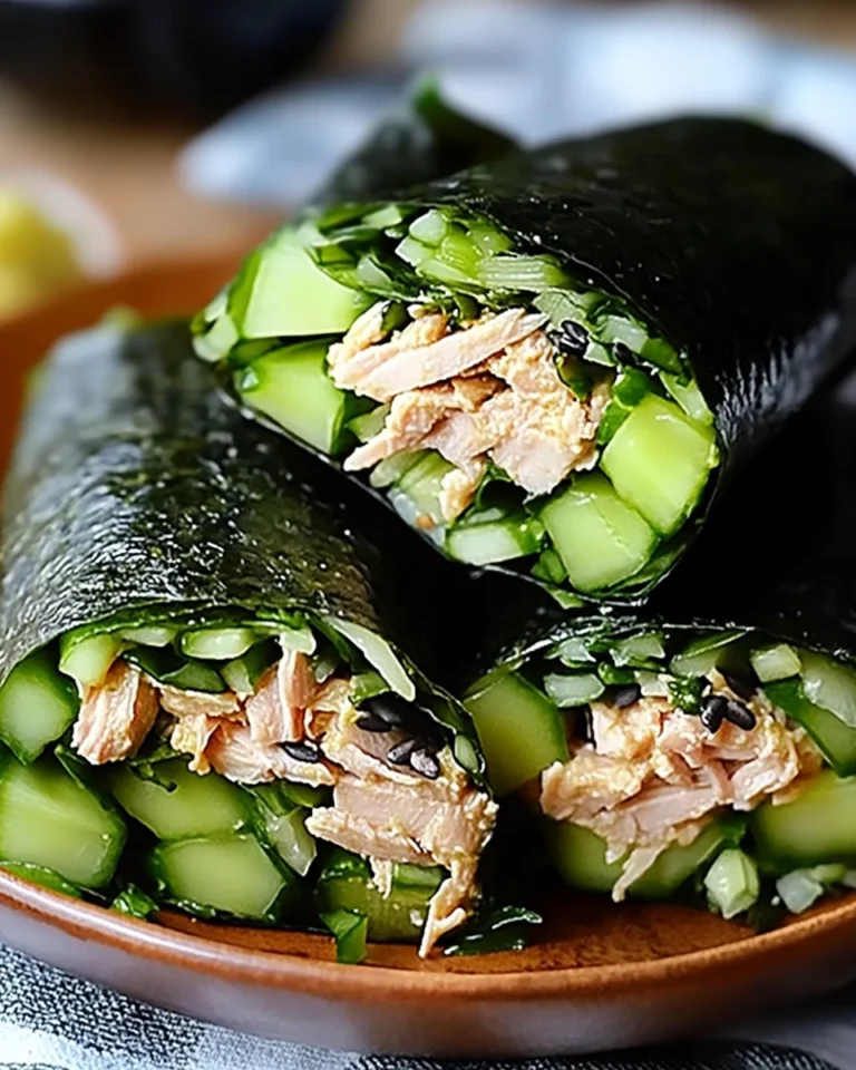 Nori Wraps Tuna Salad Paleo