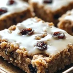 Oatmeal Raisin Cookie Bars