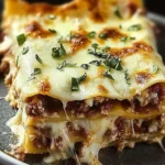 Parmesan Garlic Cheeseburger Lasagna