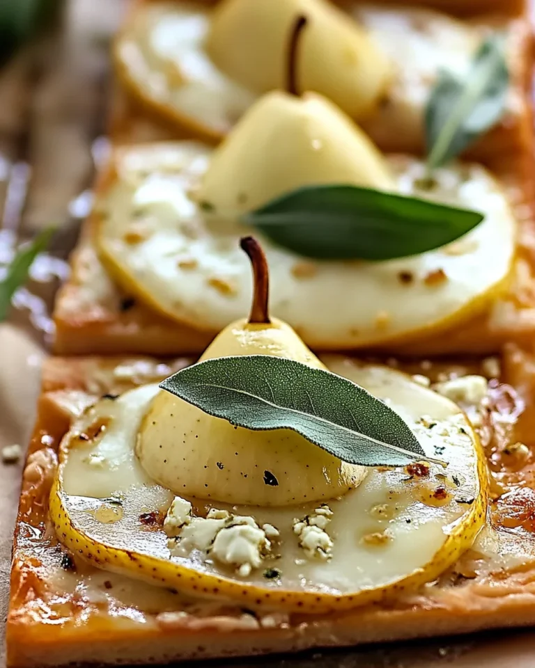 Pear and Gorgonzola Delight