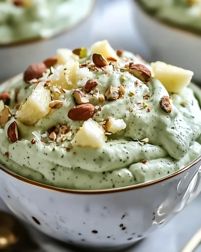 Pistachio Pineapple Fluff Delight