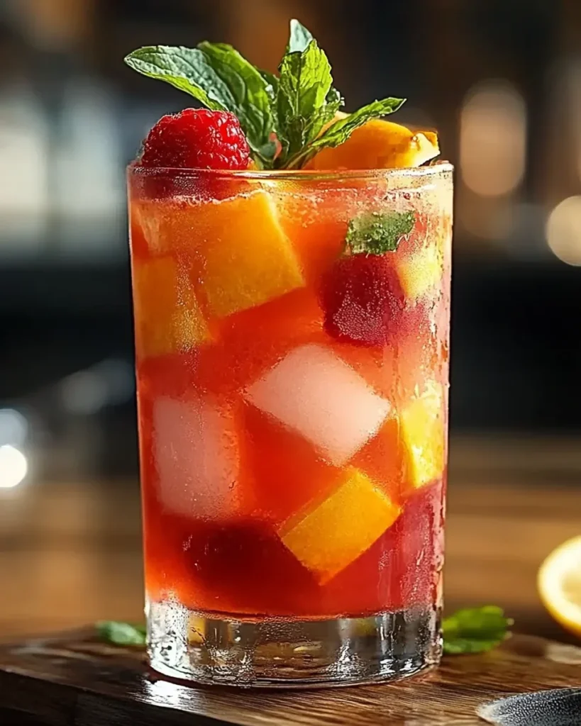 Planters Punch Summer Drink