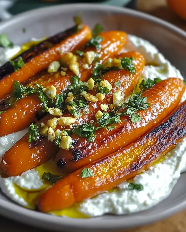 Roasted Carrots with Ricotta
