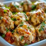 Rotel Cream Cheese Sausage Balls