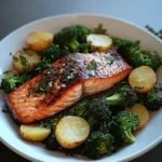 Salmon Broccoli Potatoes